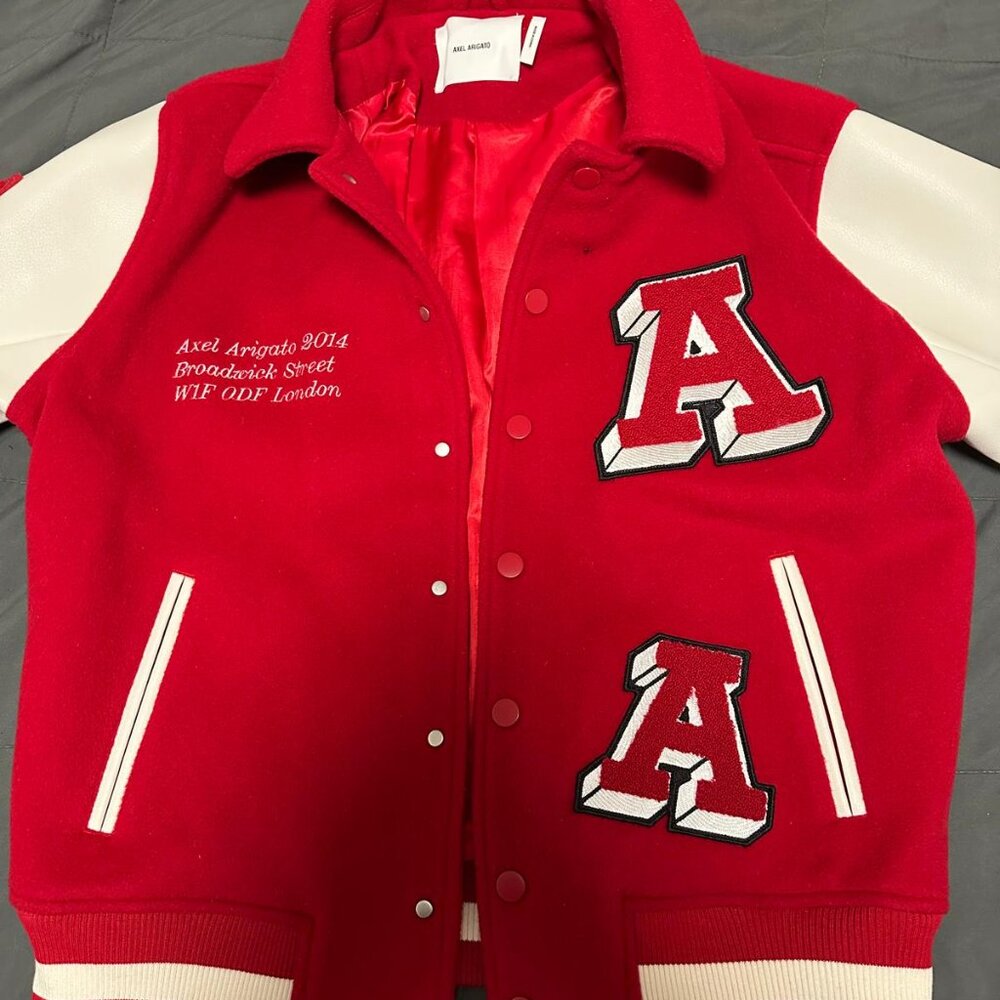 Axel Arigato Illusion Varsity Jacket - Picture 1 of 8